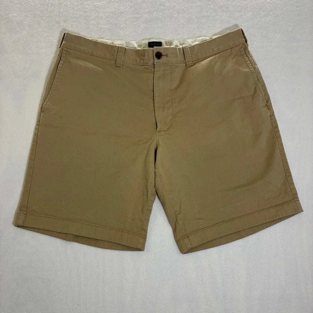 J. Crew Shorts Mens 35 Tan Chino 9